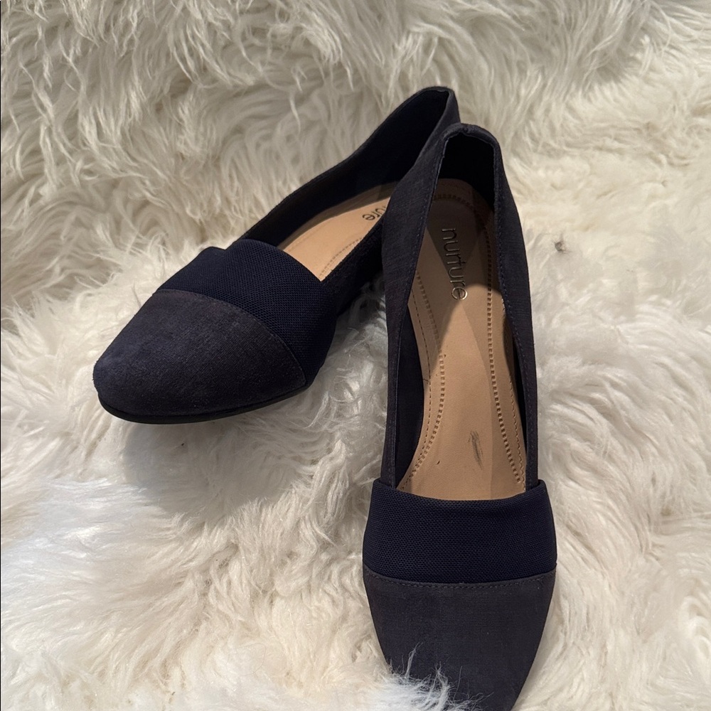 Nurture by Lamaze Navy and Black Flats